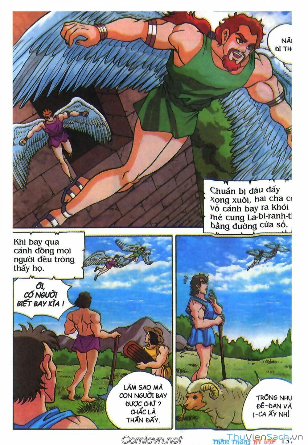 Truyện Tranh Thần Thoại Hy Lạp - Nguồn Gốc Các Vị Thần trang 3