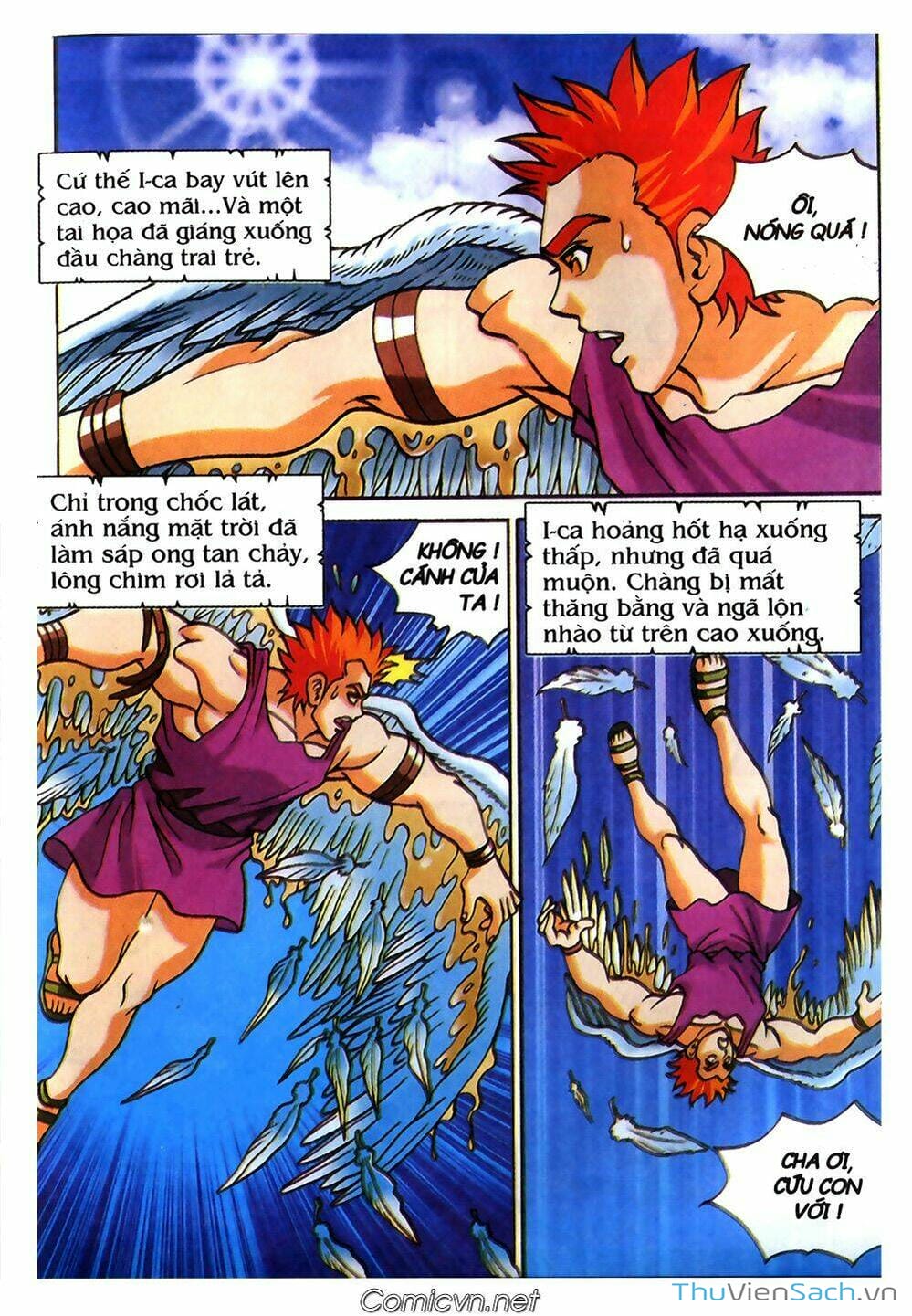 Truyện Tranh Thần Thoại Hy Lạp - Nguồn Gốc Các Vị Thần trang 3