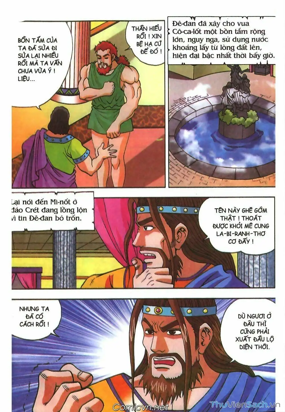 Truyện Tranh Thần Thoại Hy Lạp - Nguồn Gốc Các Vị Thần trang 3