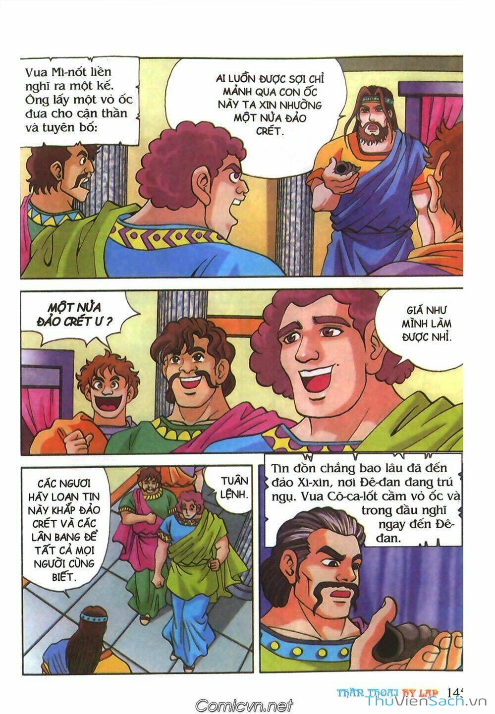 Truyện Tranh Thần Thoại Hy Lạp - Nguồn Gốc Các Vị Thần trang 3