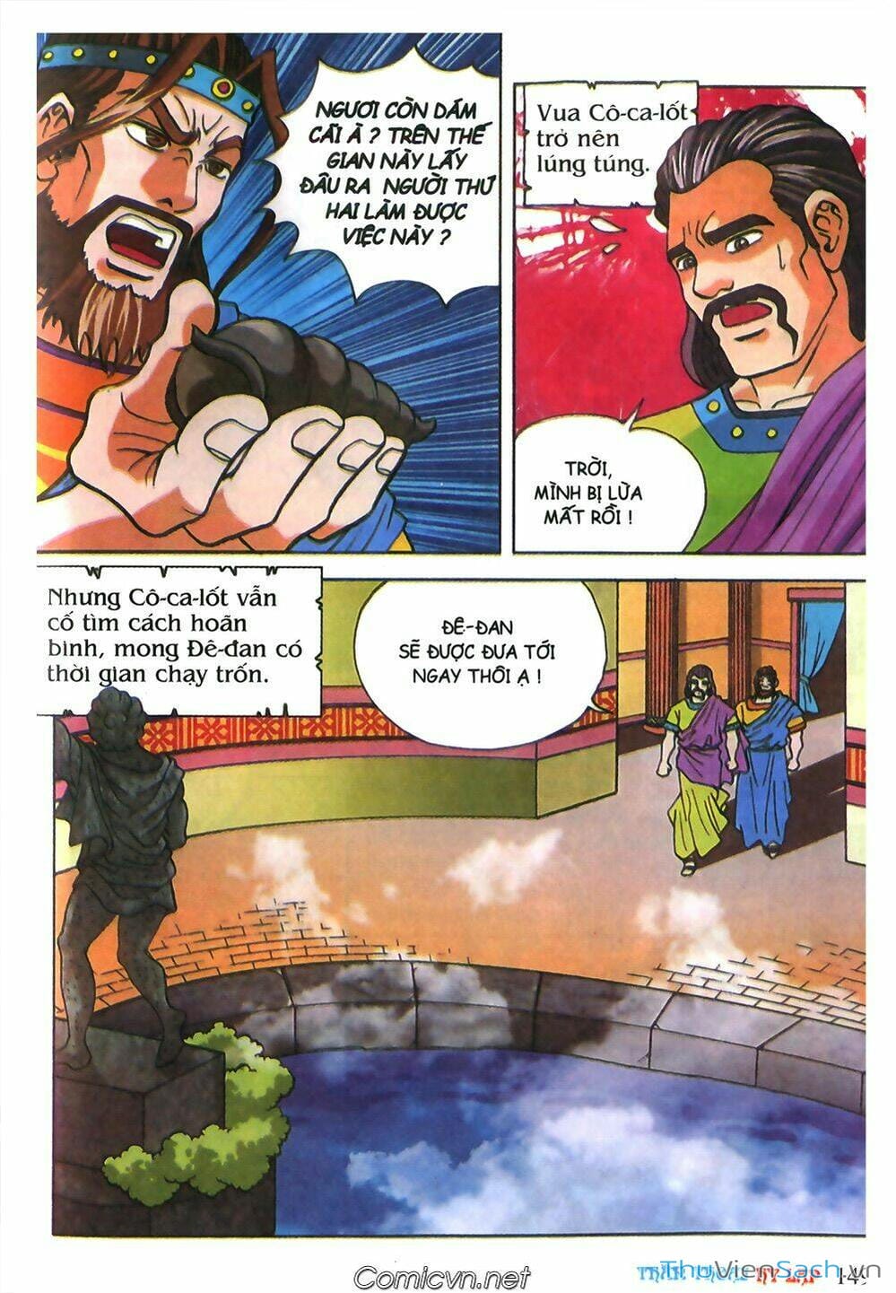 Truyện Tranh Thần Thoại Hy Lạp - Nguồn Gốc Các Vị Thần trang 3