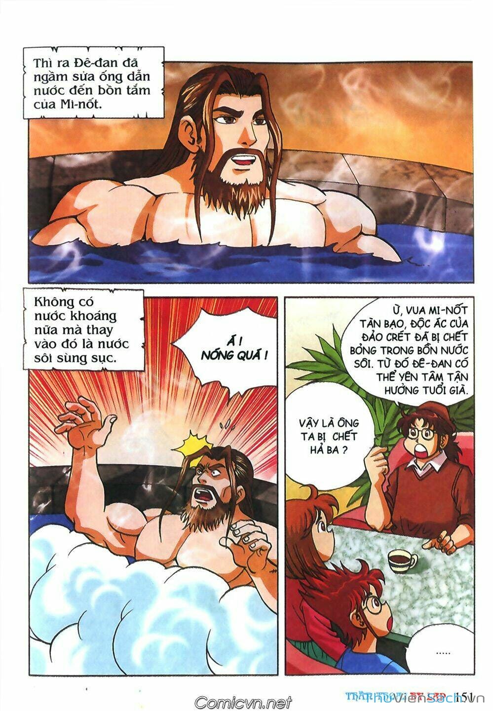 Truyện Tranh Thần Thoại Hy Lạp - Nguồn Gốc Các Vị Thần trang 3