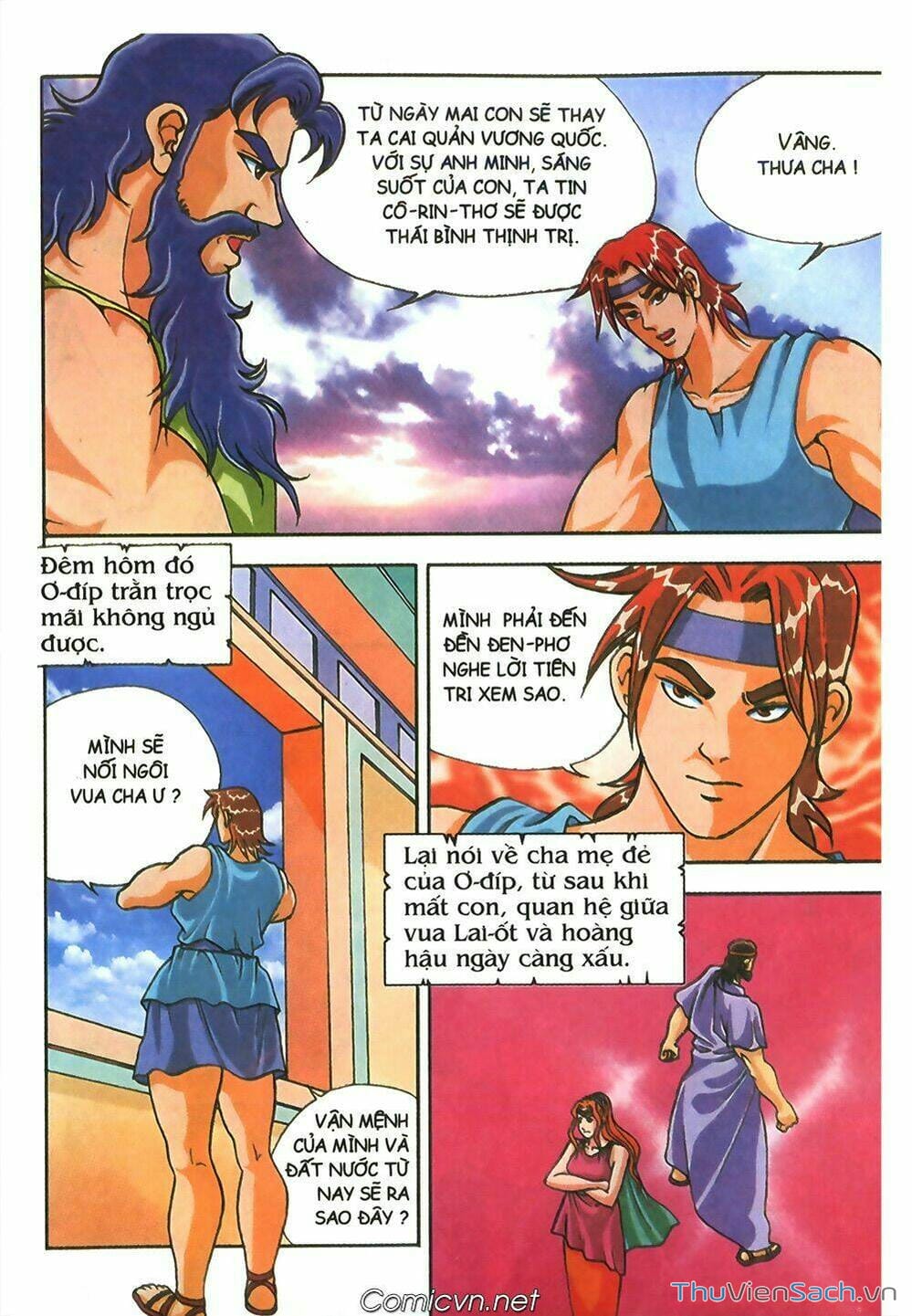 Truyện Tranh Thần Thoại Hy Lạp - Nguồn Gốc Các Vị Thần trang 3