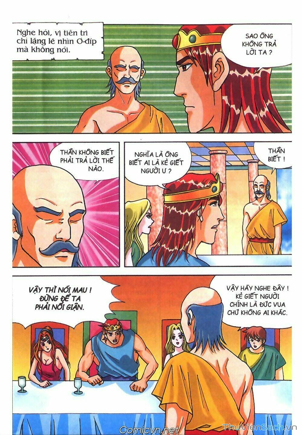 Truyện Tranh Thần Thoại Hy Lạp - Nguồn Gốc Các Vị Thần trang 3