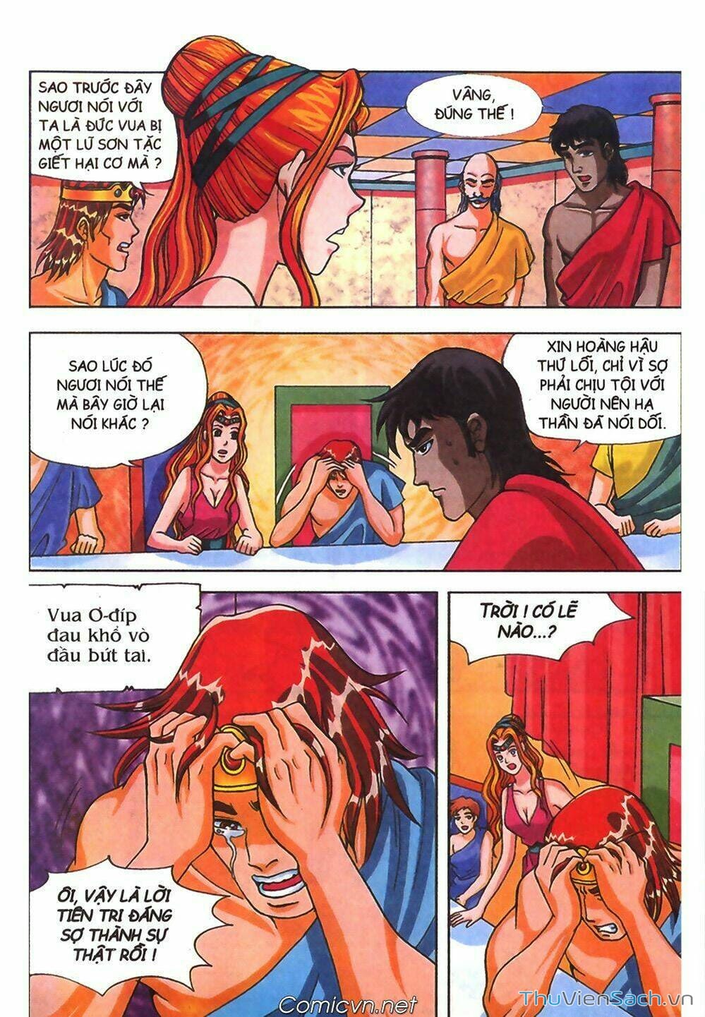Truyện Tranh Thần Thoại Hy Lạp - Nguồn Gốc Các Vị Thần trang 3