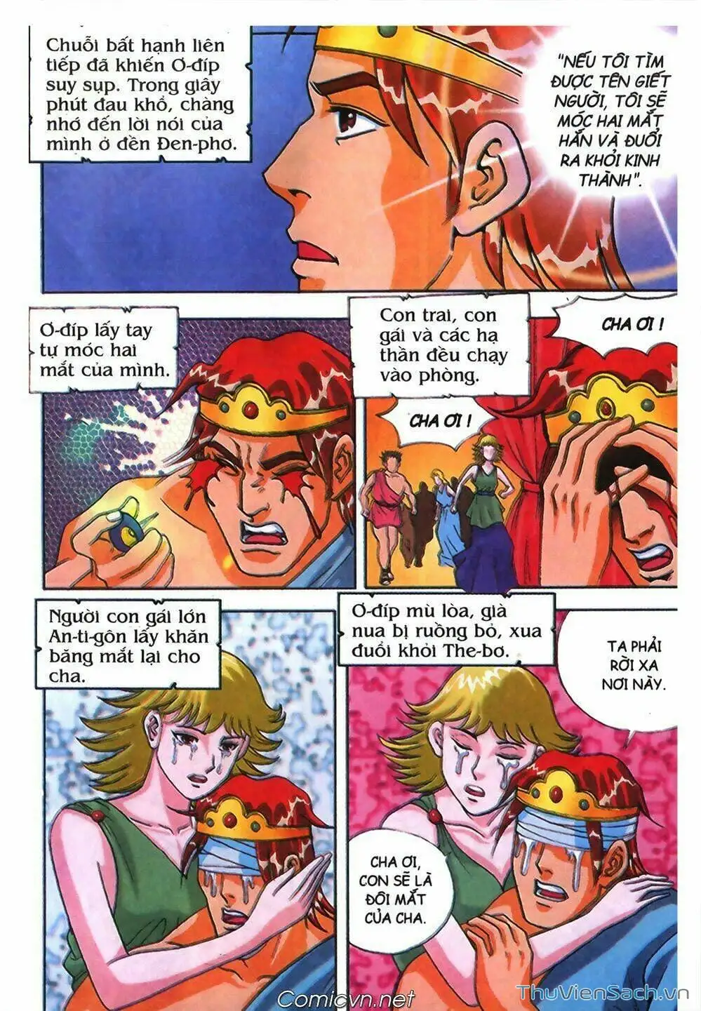 Truyện Tranh Thần Thoại Hy Lạp - Nguồn Gốc Các Vị Thần trang 3