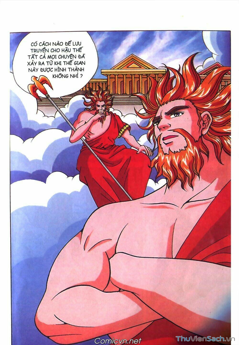 Truyện Tranh Thần Thoại Hy Lạp - Nguồn Gốc Các Vị Thần trang 3