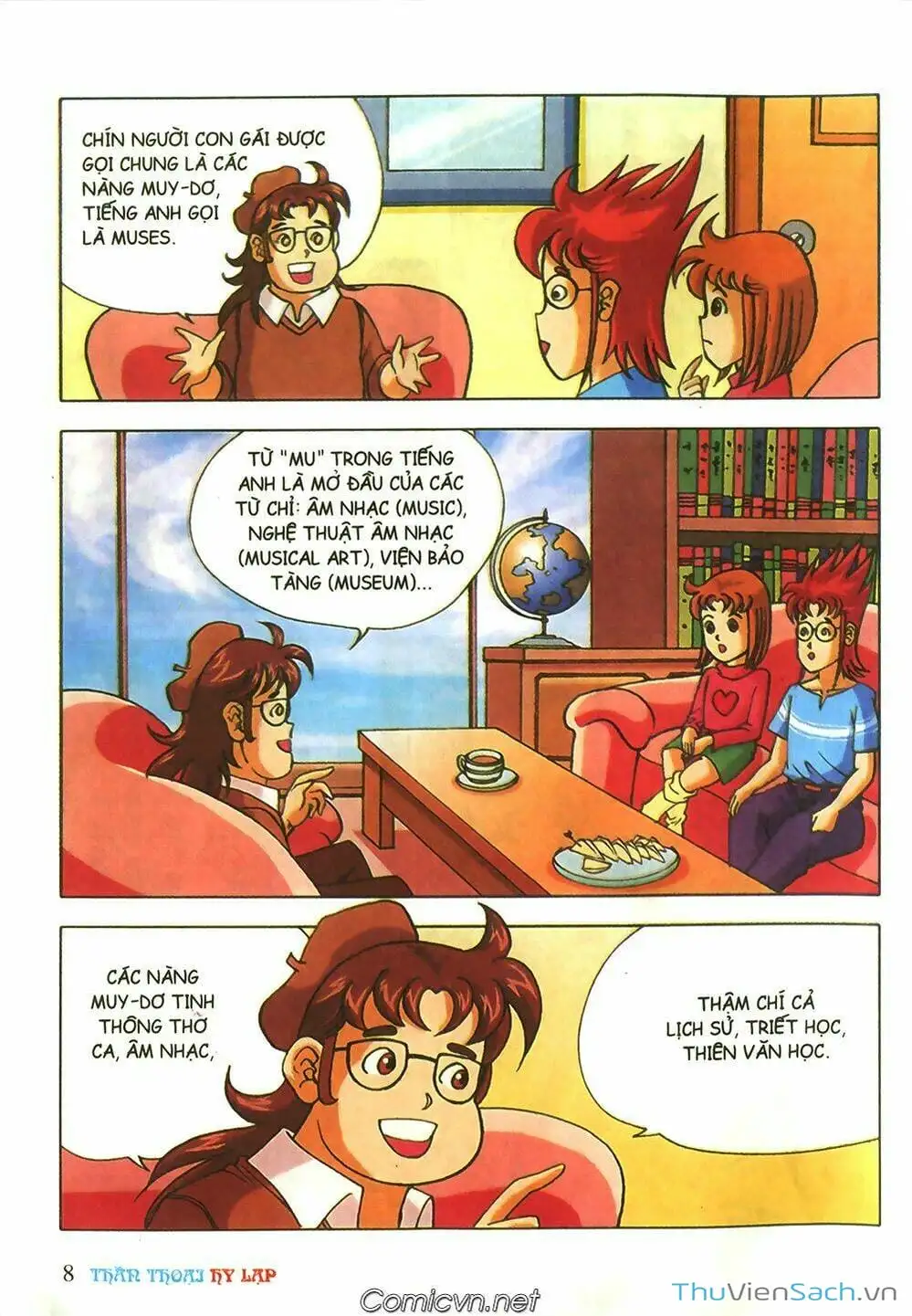 Truyện Tranh Thần Thoại Hy Lạp - Nguồn Gốc Các Vị Thần trang 3