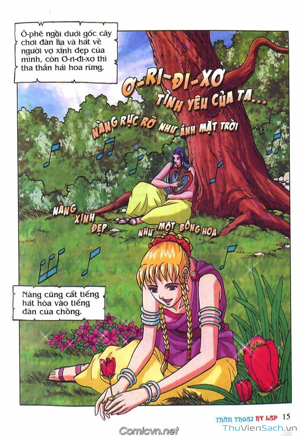 Truyện Tranh Thần Thoại Hy Lạp - Nguồn Gốc Các Vị Thần trang 3