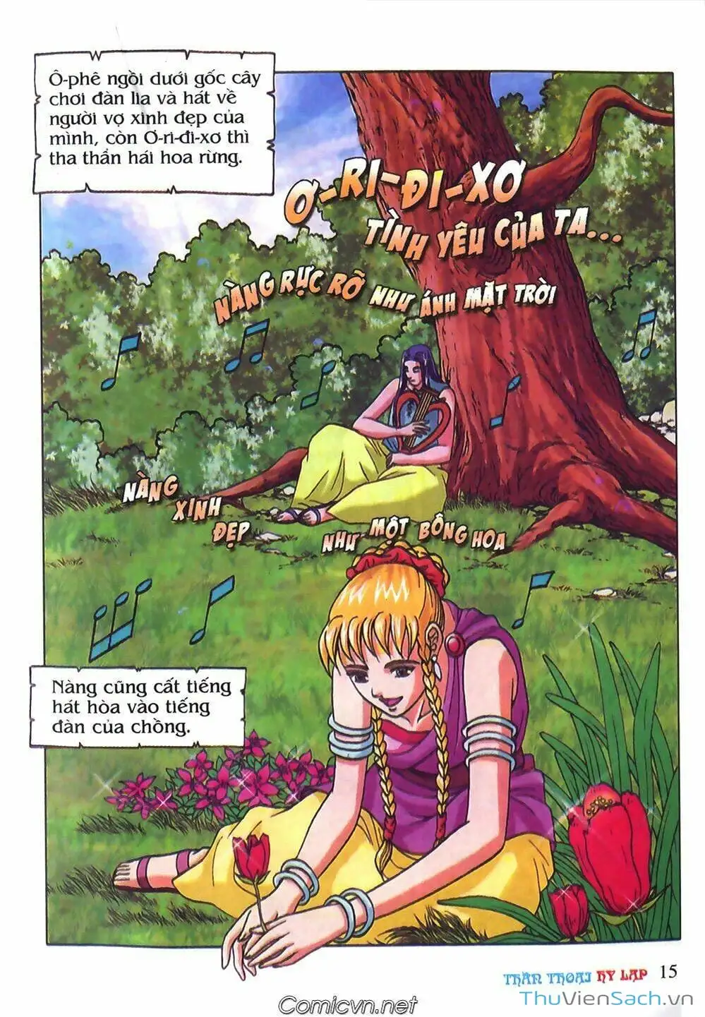 Truyện Tranh Thần Thoại Hy Lạp - Nguồn Gốc Các Vị Thần trang 3