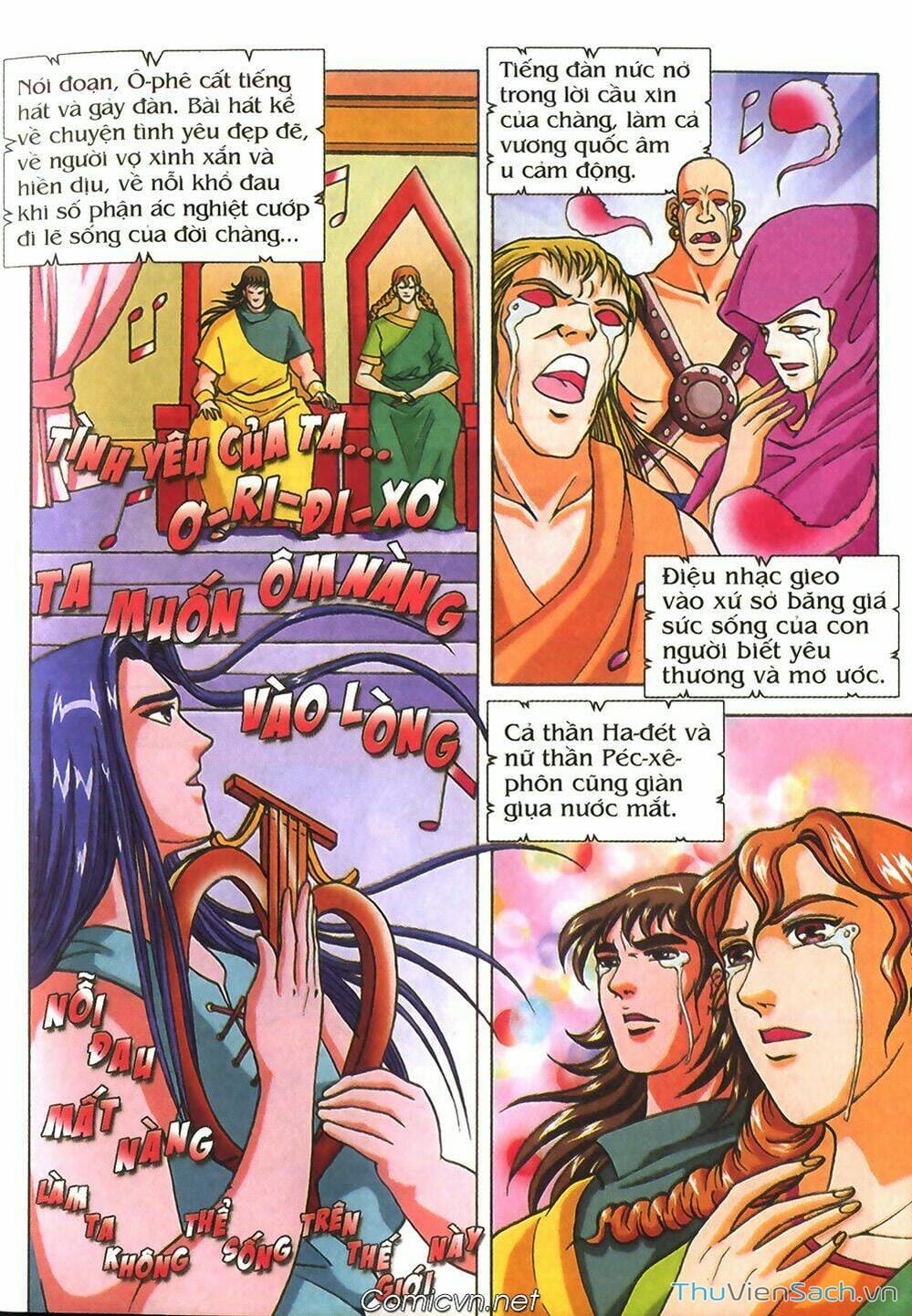 Truyện Tranh Thần Thoại Hy Lạp - Nguồn Gốc Các Vị Thần trang 3