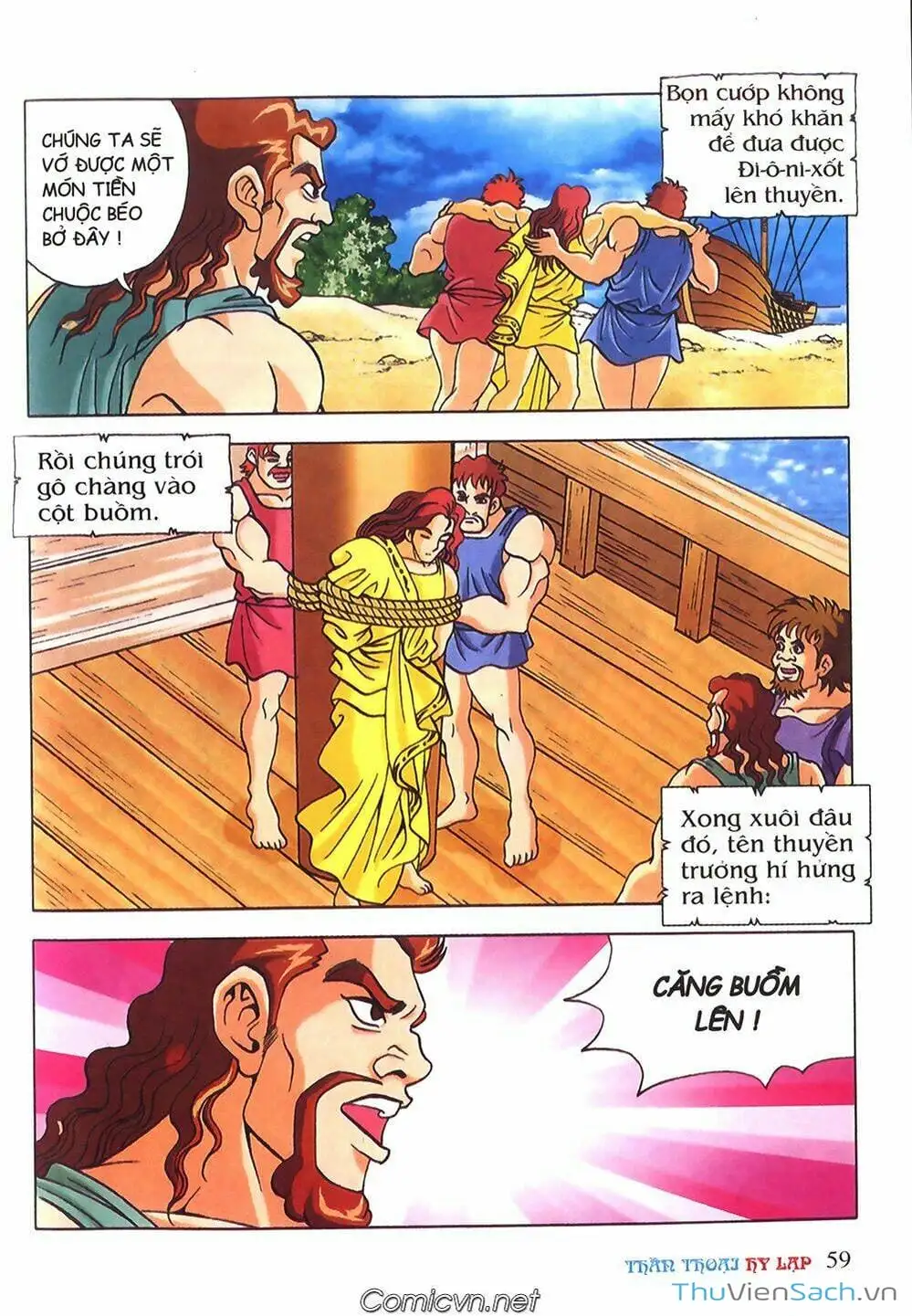 Truyện Tranh Thần Thoại Hy Lạp - Nguồn Gốc Các Vị Thần trang 3