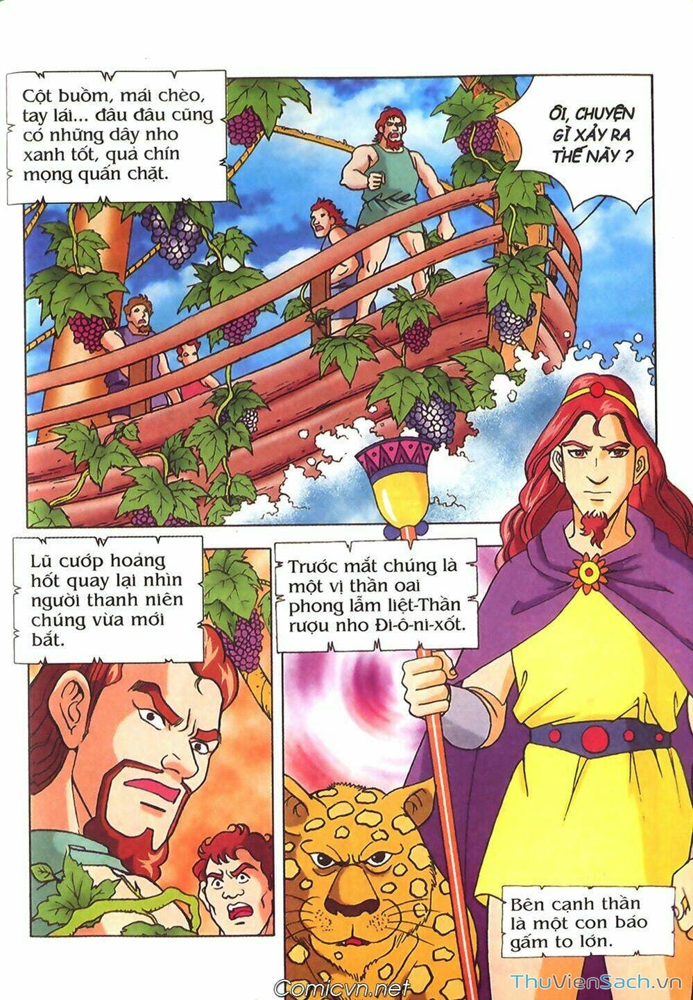 Truyện Tranh Thần Thoại Hy Lạp - Nguồn Gốc Các Vị Thần trang 3