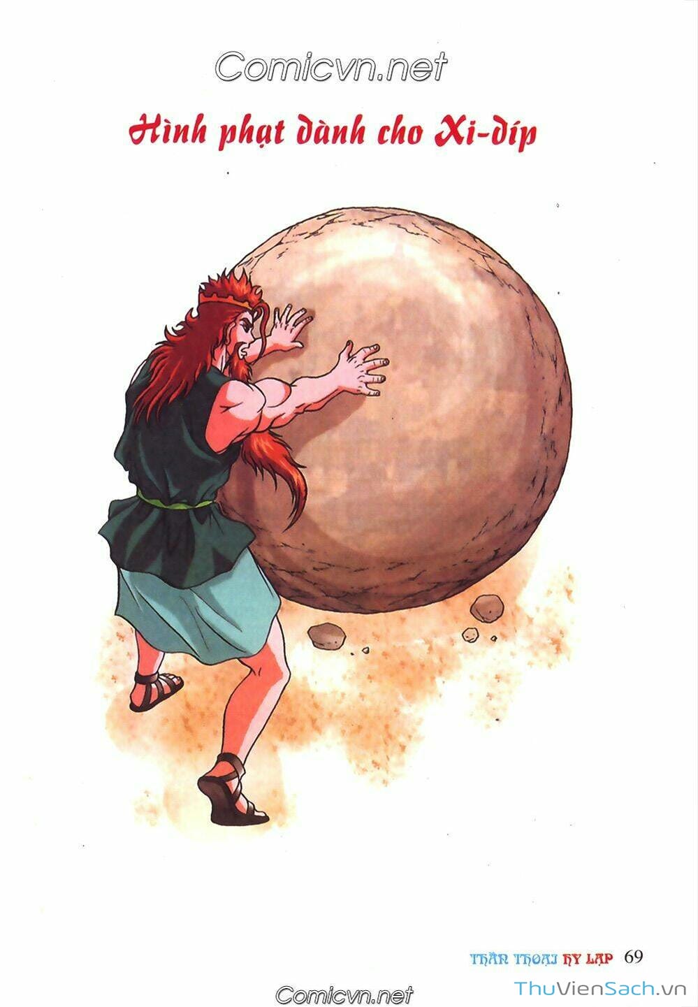 Truyện Tranh Thần Thoại Hy Lạp - Nguồn Gốc Các Vị Thần trang 3