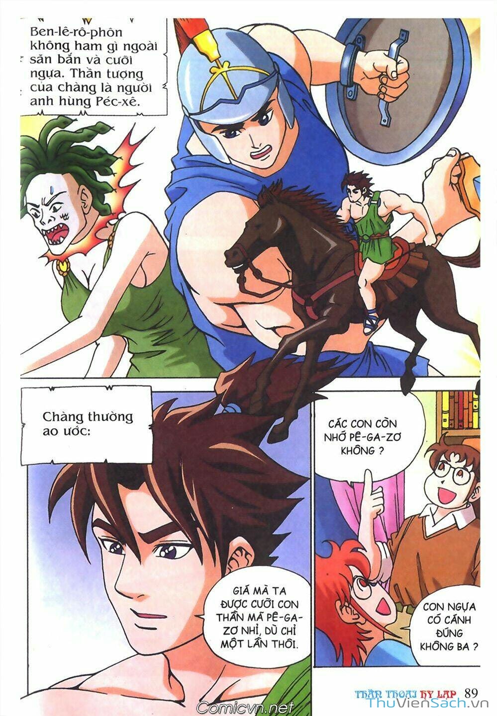 Truyện Tranh Thần Thoại Hy Lạp - Nguồn Gốc Các Vị Thần trang 3