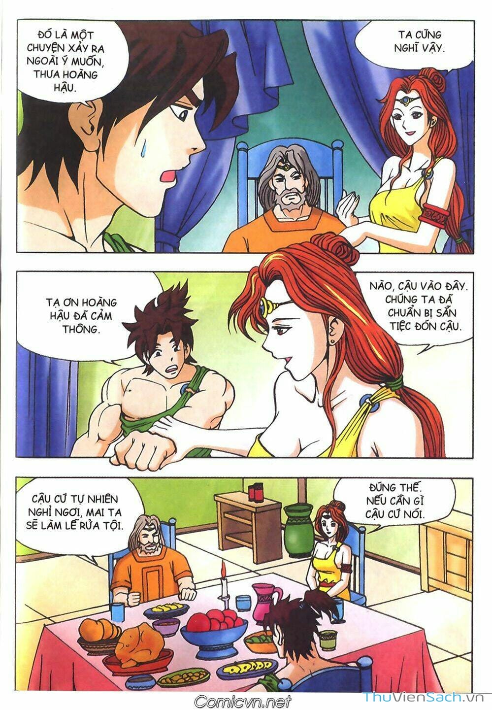 Truyện Tranh Thần Thoại Hy Lạp - Nguồn Gốc Các Vị Thần trang 3