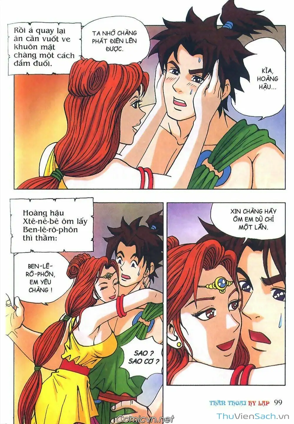 Truyện Tranh Thần Thoại Hy Lạp - Nguồn Gốc Các Vị Thần trang 3