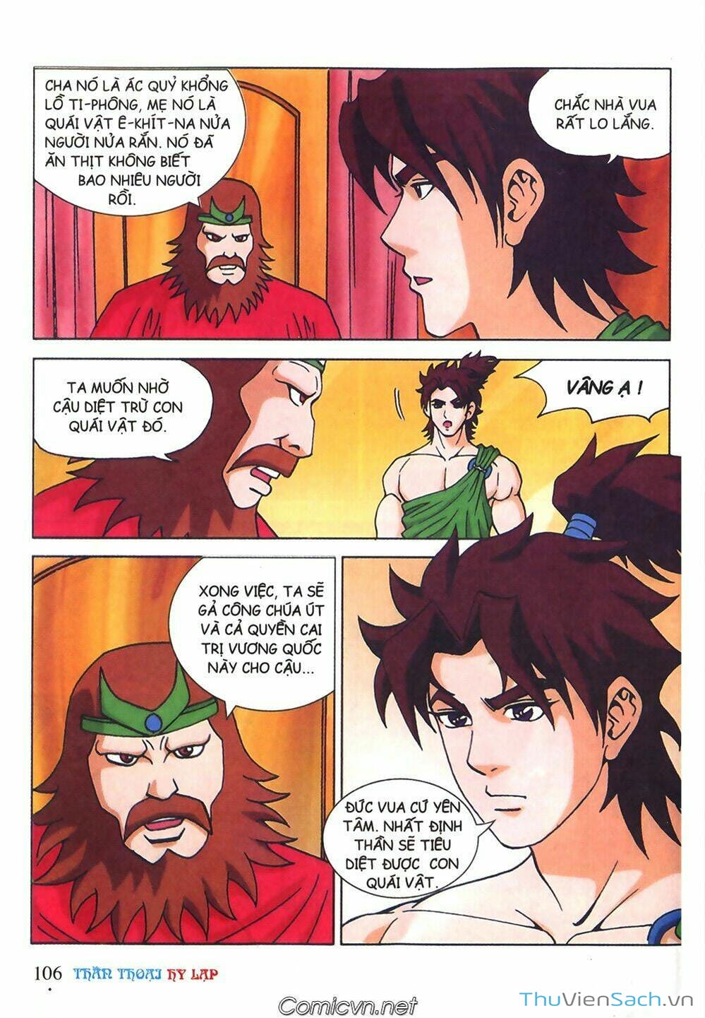 Truyện Tranh Thần Thoại Hy Lạp - Nguồn Gốc Các Vị Thần trang 3