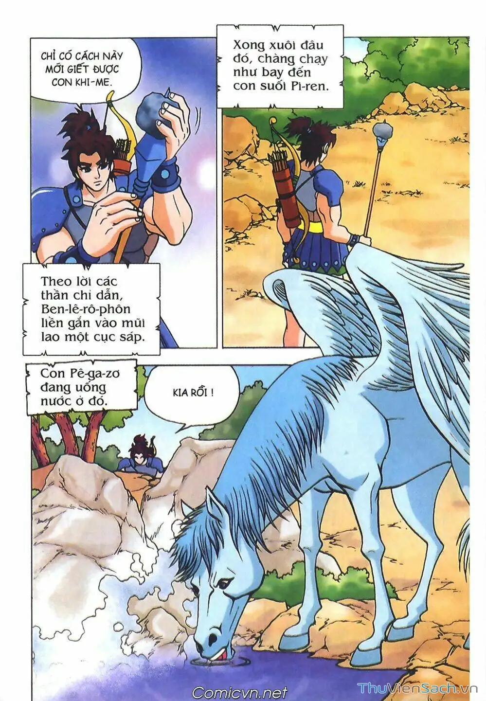 Truyện Tranh Thần Thoại Hy Lạp - Nguồn Gốc Các Vị Thần trang 3