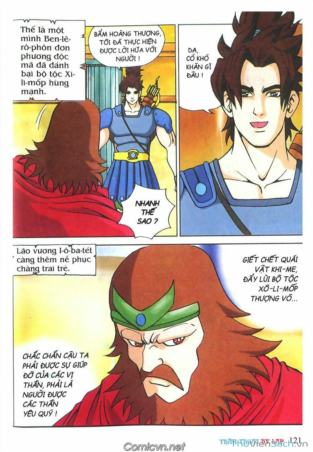 Truyện Tranh Thần Thoại Hy Lạp - Nguồn Gốc Các Vị Thần trang 3