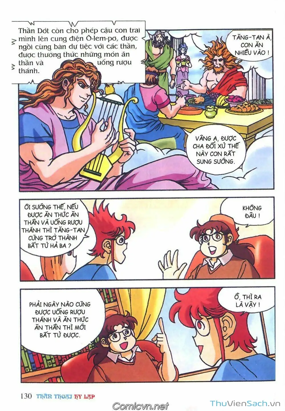 Truyện Tranh Thần Thoại Hy Lạp - Nguồn Gốc Các Vị Thần trang 3
