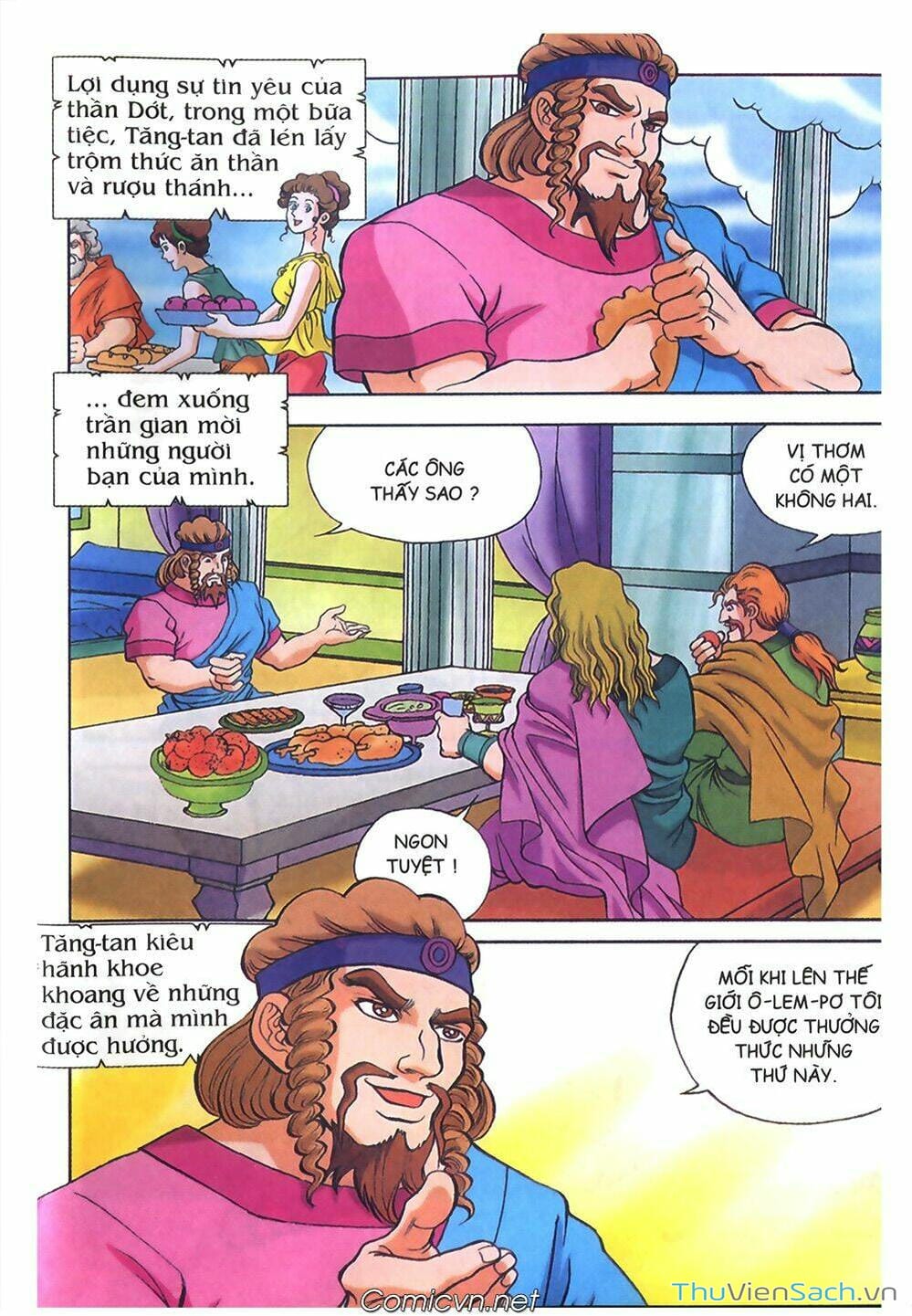 Truyện Tranh Thần Thoại Hy Lạp - Nguồn Gốc Các Vị Thần trang 3