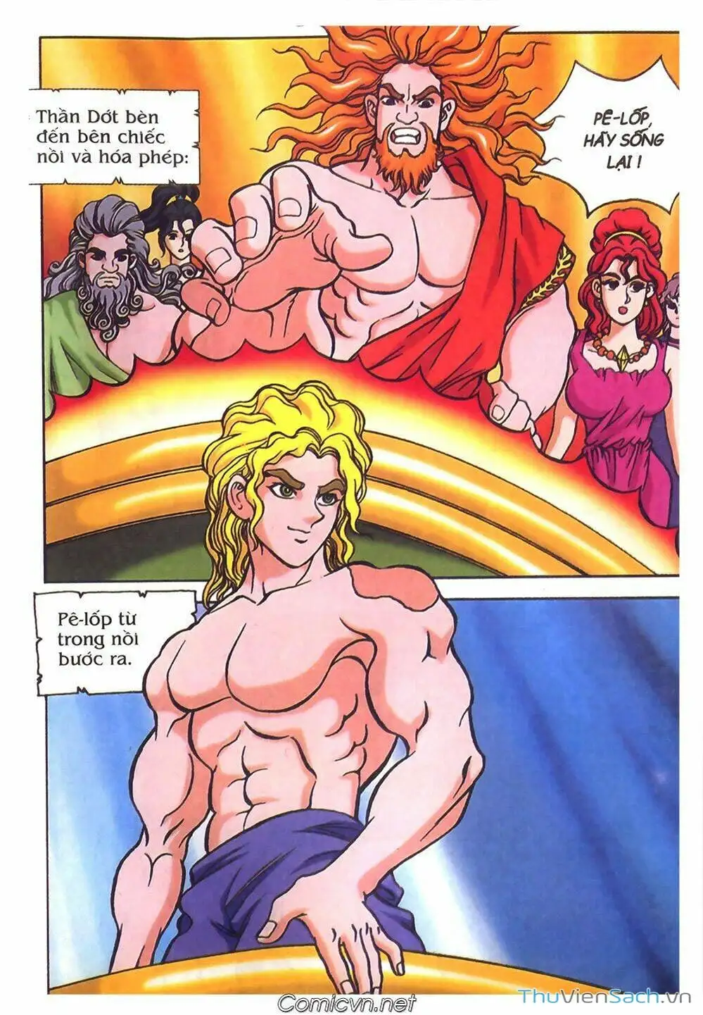 Truyện Tranh Thần Thoại Hy Lạp - Nguồn Gốc Các Vị Thần trang 3