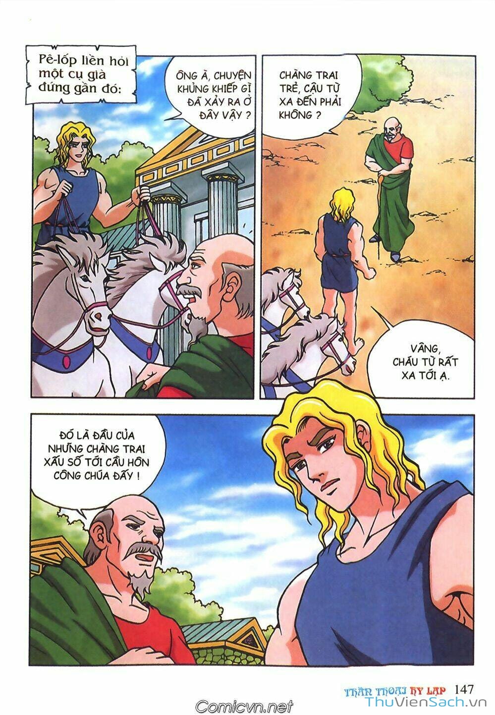 Truyện Tranh Thần Thoại Hy Lạp - Nguồn Gốc Các Vị Thần trang 3