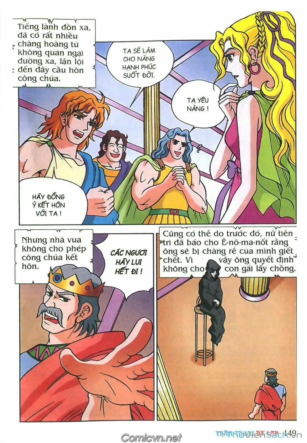 Truyện Tranh Thần Thoại Hy Lạp - Nguồn Gốc Các Vị Thần trang 3