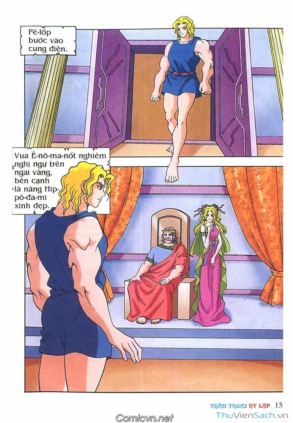 Truyện Tranh Thần Thoại Hy Lạp - Nguồn Gốc Các Vị Thần trang 3