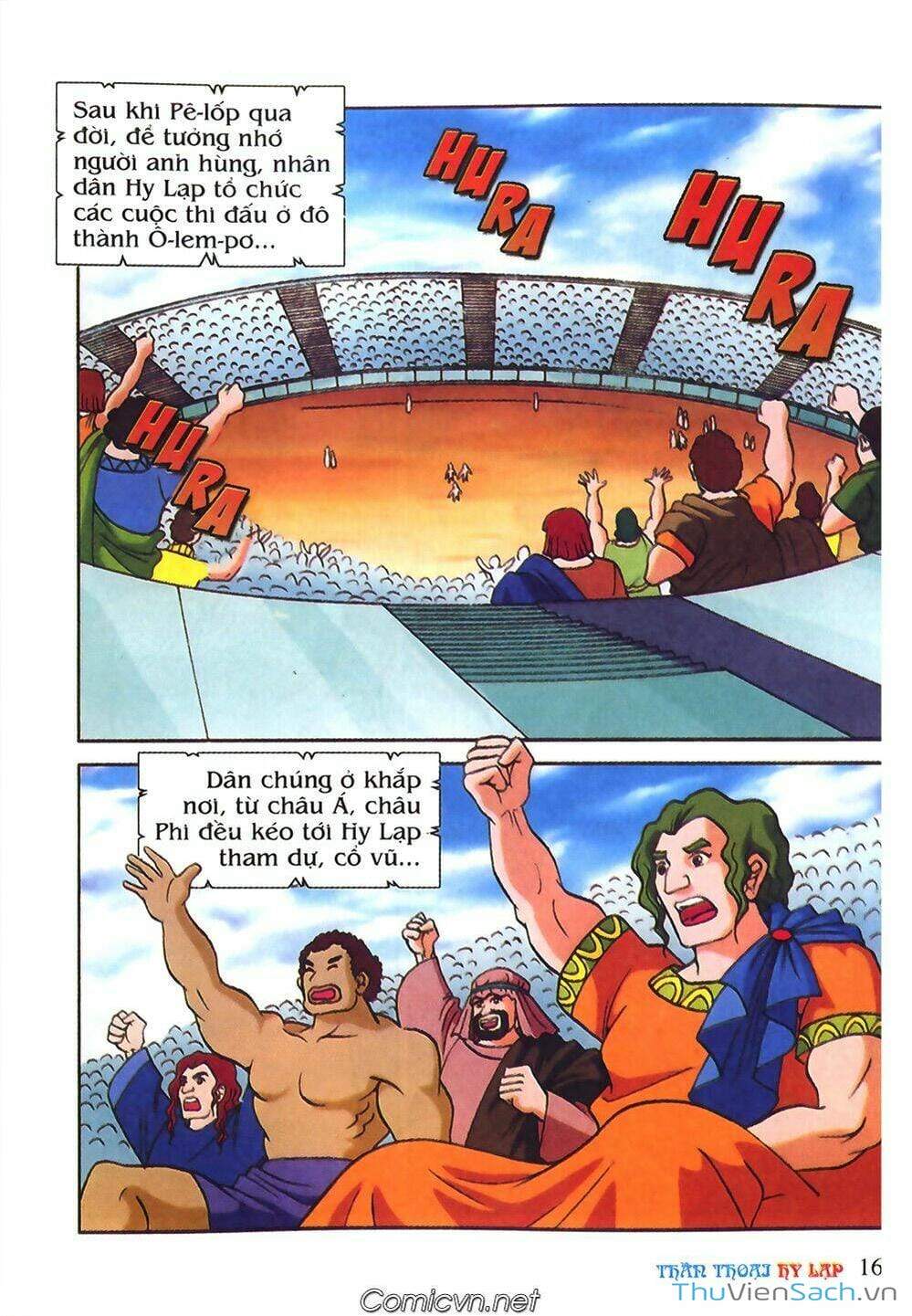 Truyện Tranh Thần Thoại Hy Lạp - Nguồn Gốc Các Vị Thần trang 3