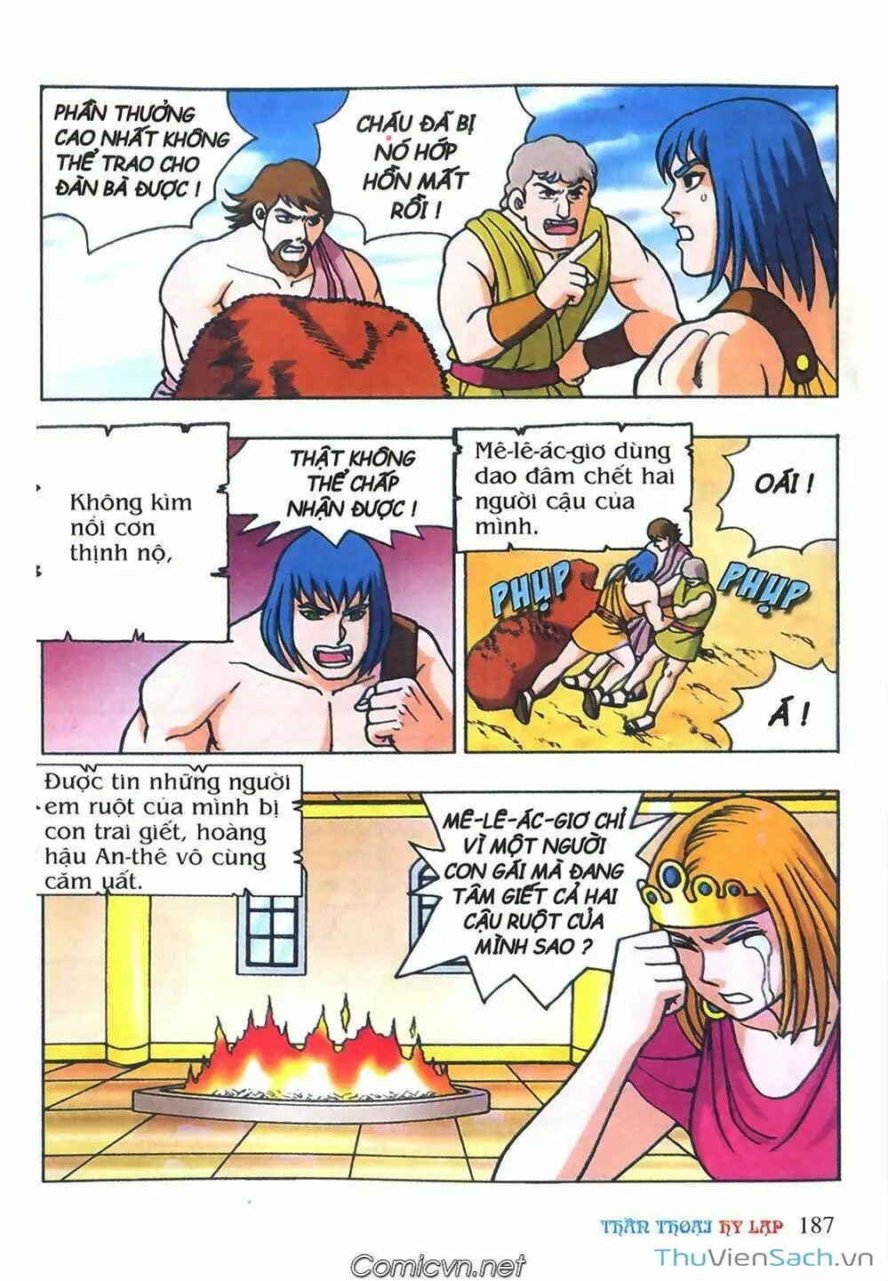 Truyện Tranh Thần Thoại Hy Lạp - Nguồn Gốc Các Vị Thần trang 3