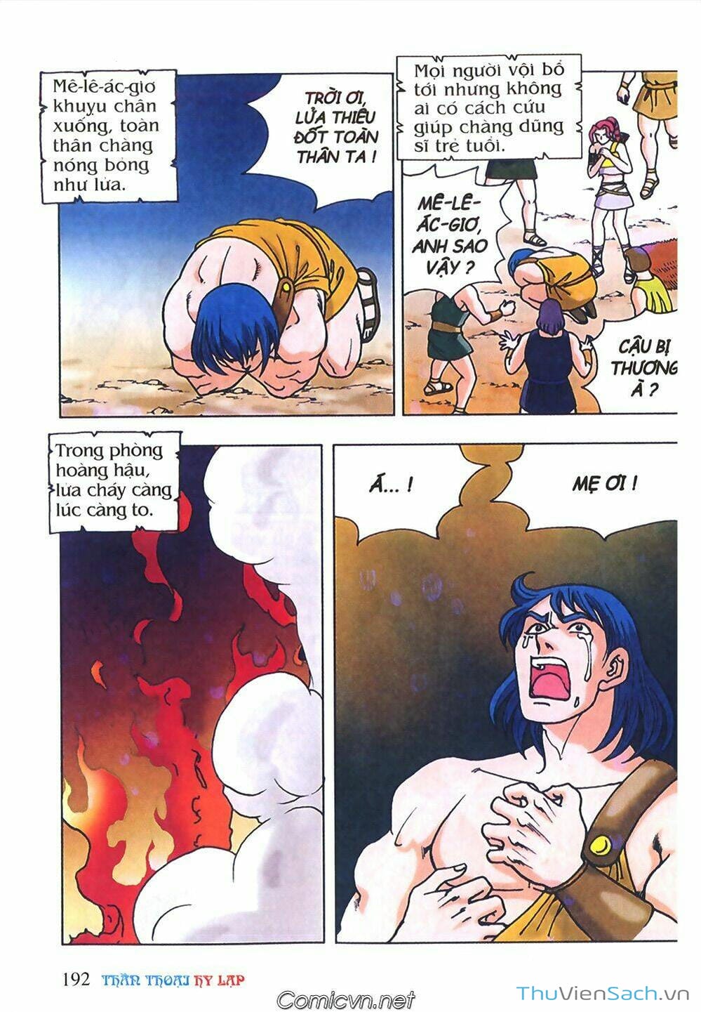 Truyện Tranh Thần Thoại Hy Lạp - Nguồn Gốc Các Vị Thần trang 3