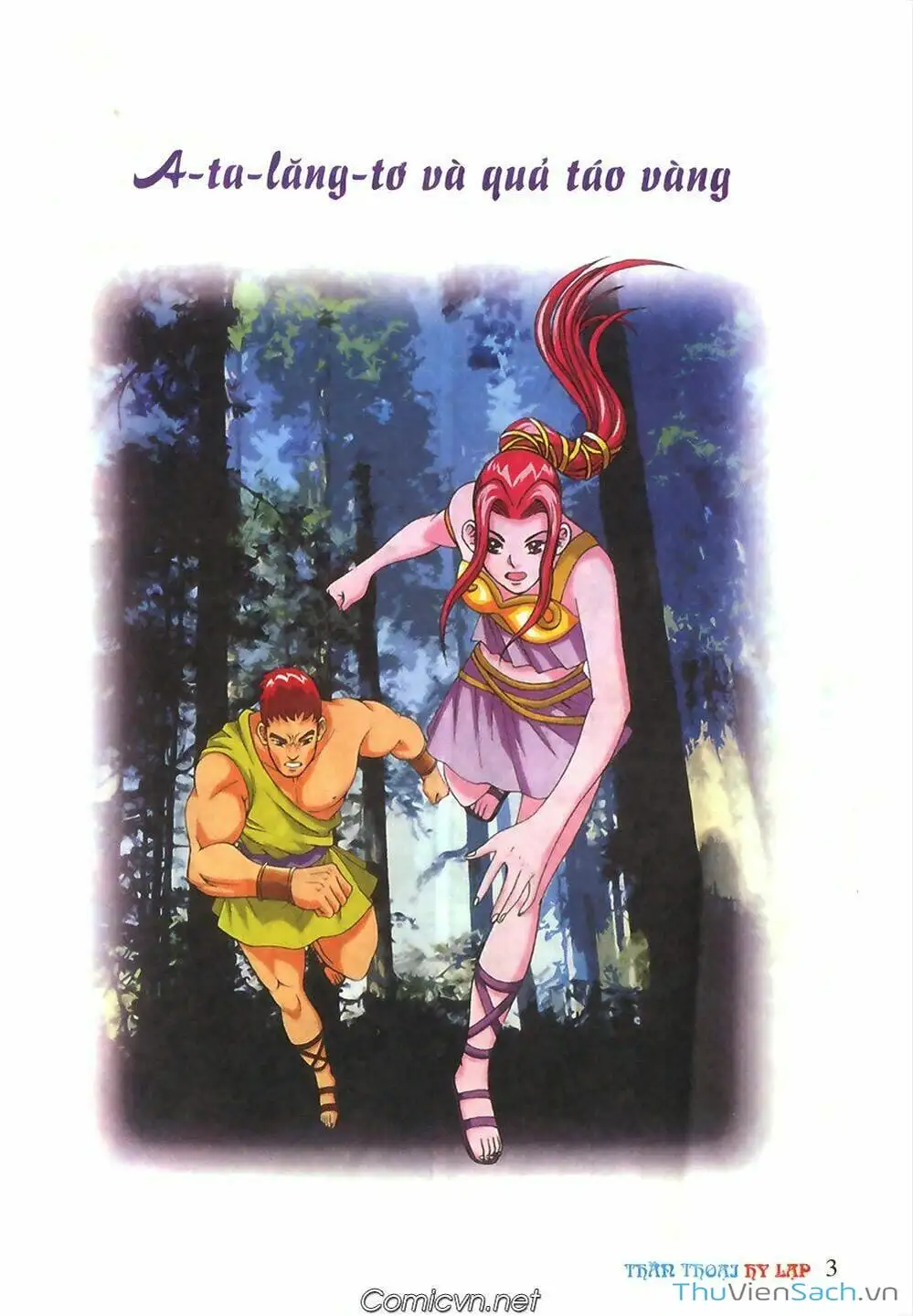 Truyện Tranh Thần Thoại Hy Lạp - Nguồn Gốc Các Vị Thần trang 3