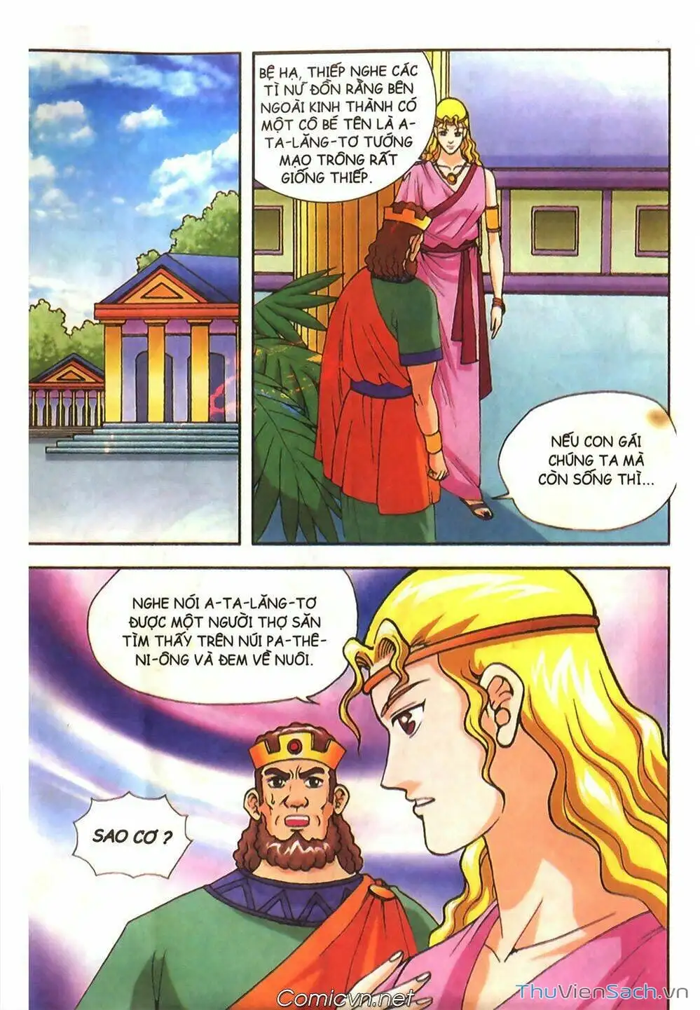 Truyện Tranh Thần Thoại Hy Lạp - Nguồn Gốc Các Vị Thần trang 3