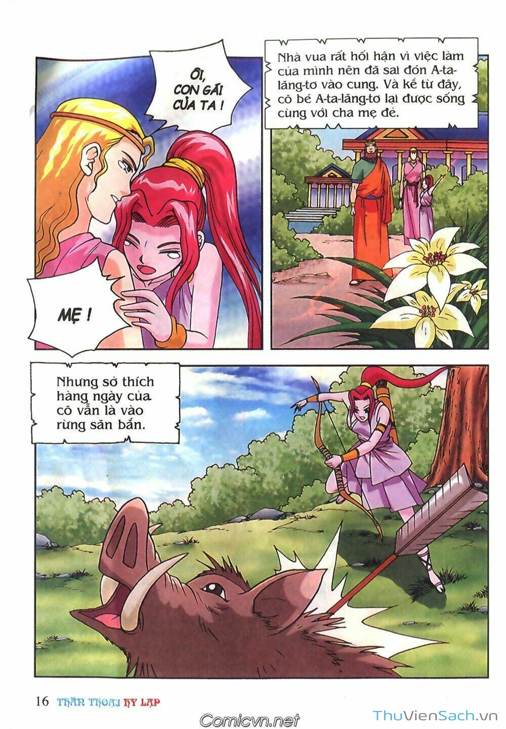 Truyện Tranh Thần Thoại Hy Lạp - Nguồn Gốc Các Vị Thần trang 3