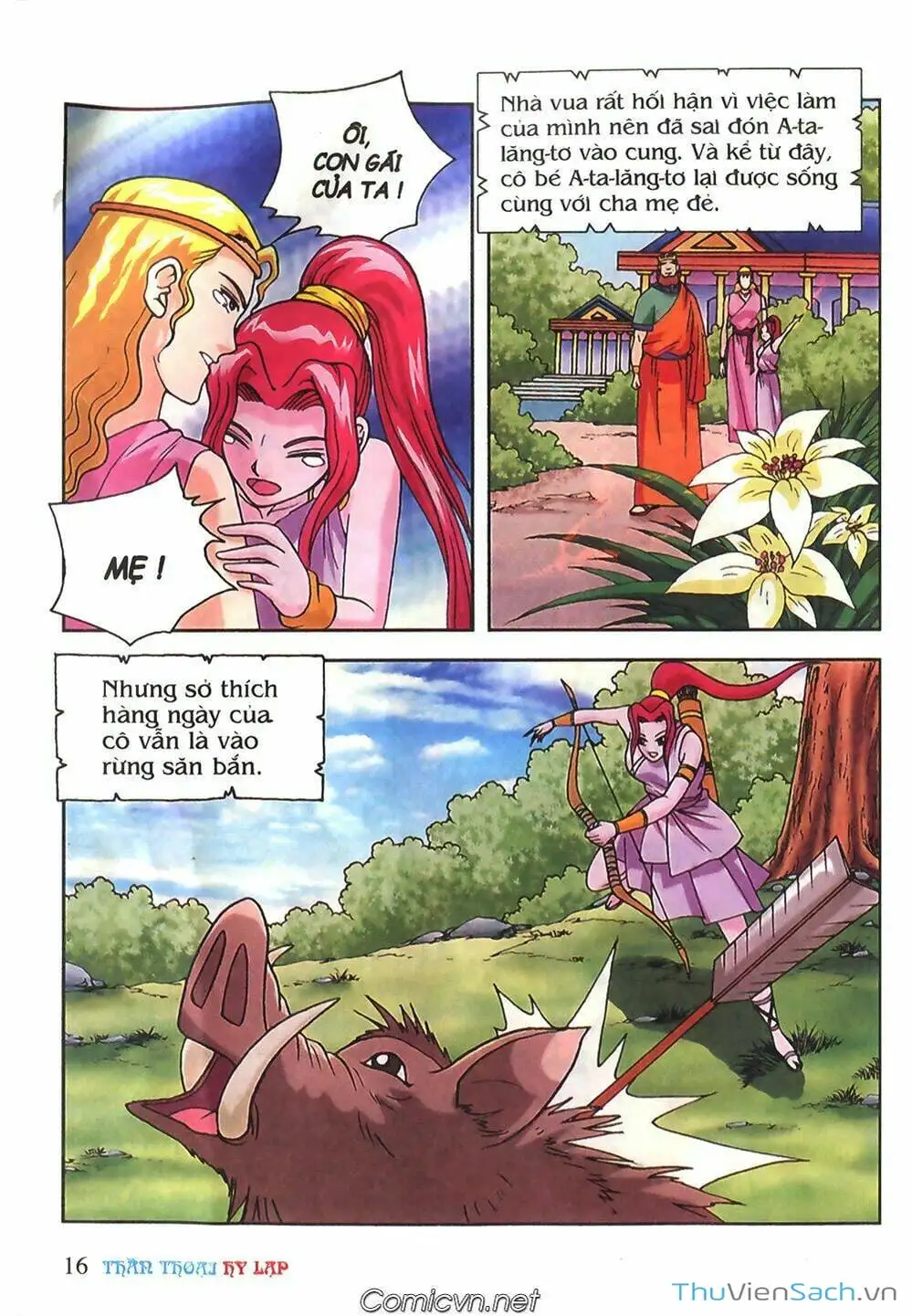 Truyện Tranh Thần Thoại Hy Lạp - Nguồn Gốc Các Vị Thần trang 3