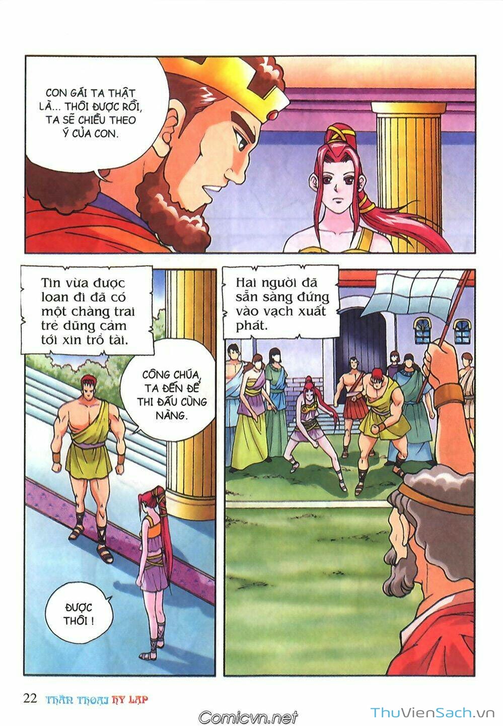 Truyện Tranh Thần Thoại Hy Lạp - Nguồn Gốc Các Vị Thần trang 3