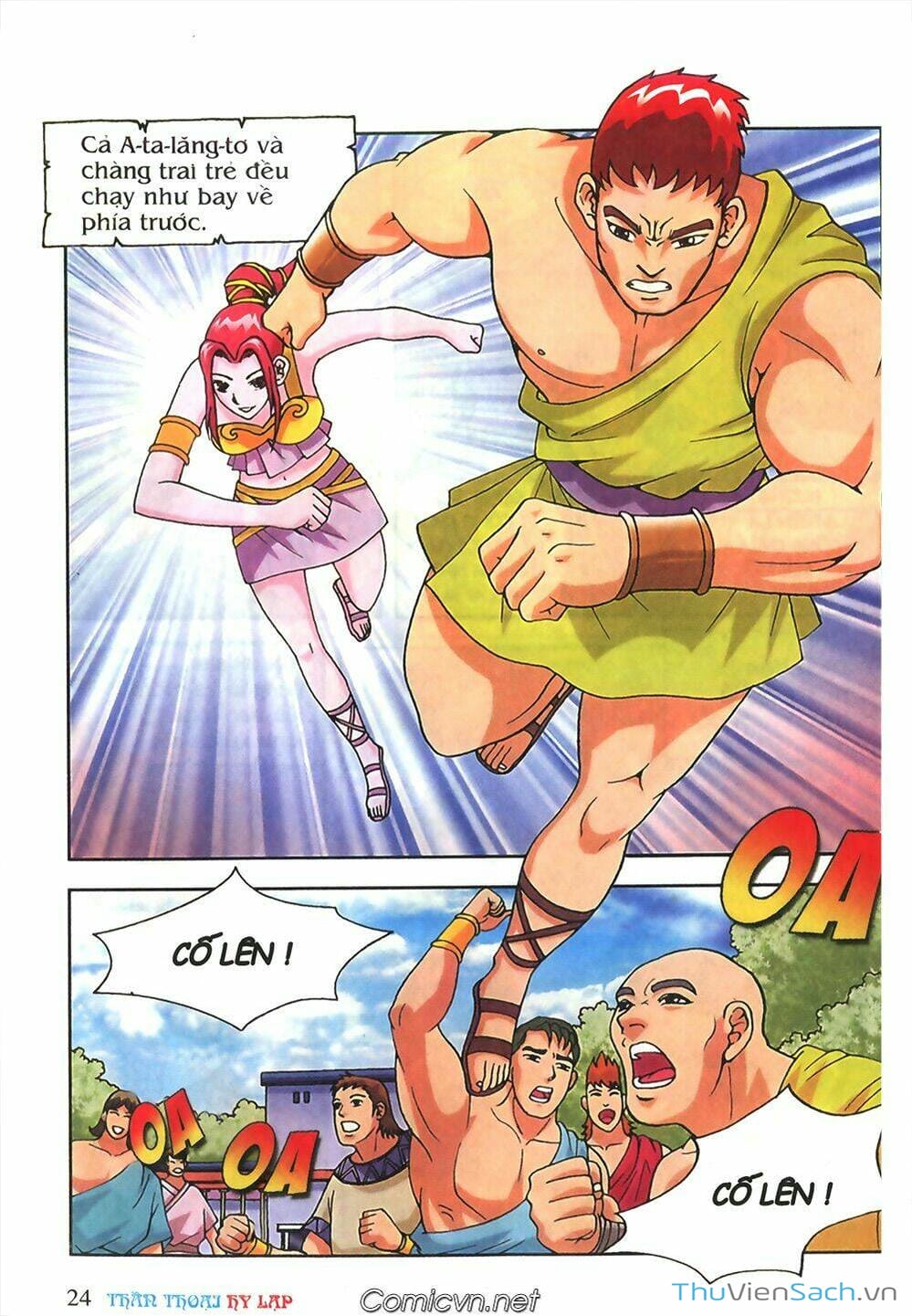 Truyện Tranh Thần Thoại Hy Lạp - Nguồn Gốc Các Vị Thần trang 3