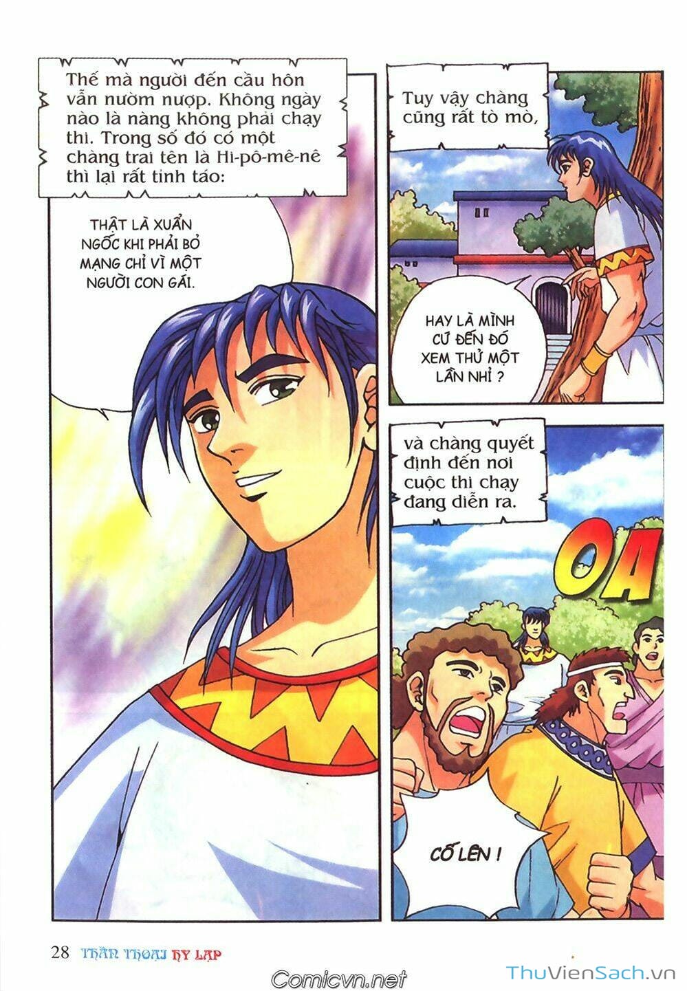 Truyện Tranh Thần Thoại Hy Lạp - Nguồn Gốc Các Vị Thần trang 3