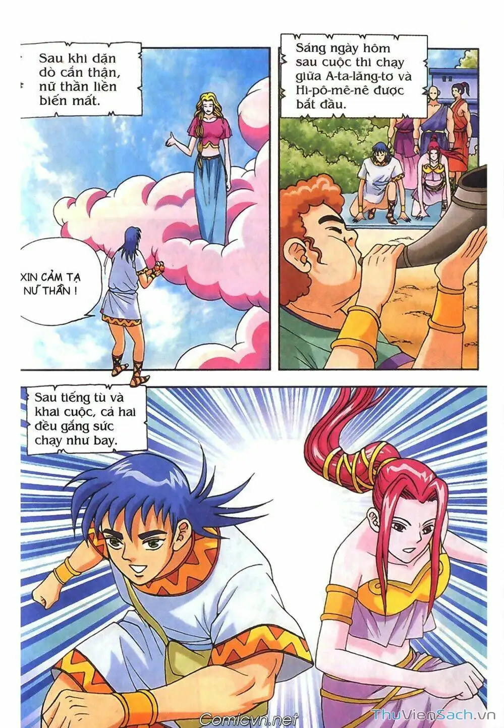 Truyện Tranh Thần Thoại Hy Lạp - Nguồn Gốc Các Vị Thần trang 3