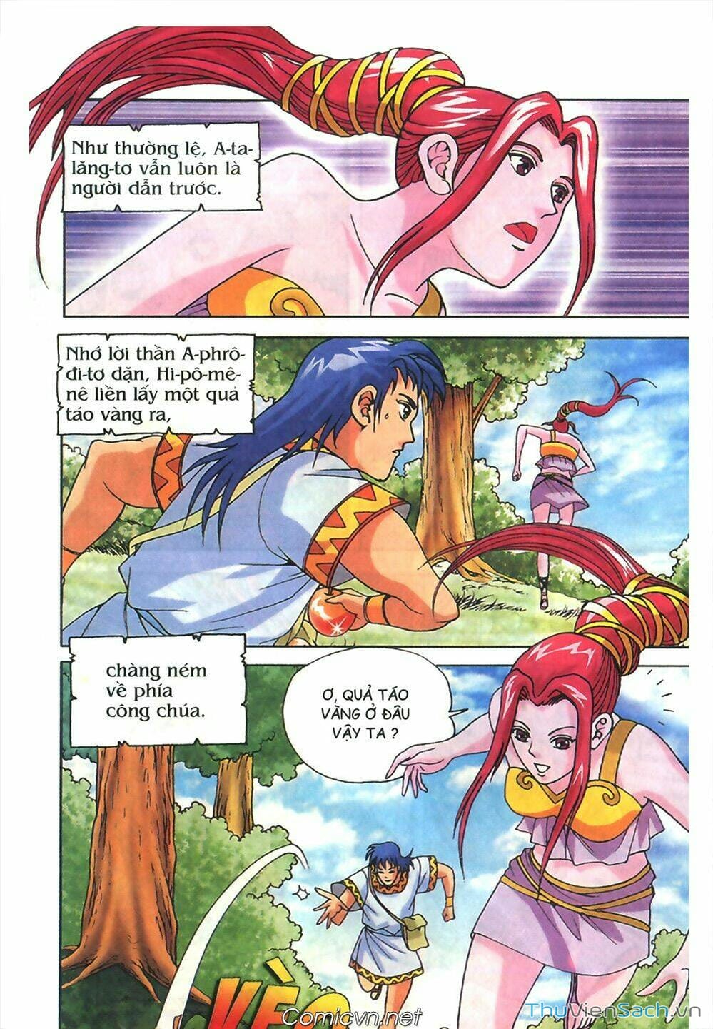 Truyện Tranh Thần Thoại Hy Lạp - Nguồn Gốc Các Vị Thần trang 3