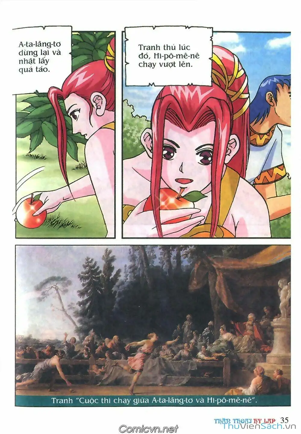 Truyện Tranh Thần Thoại Hy Lạp - Nguồn Gốc Các Vị Thần trang 3