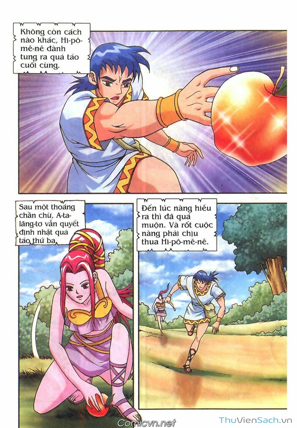 Truyện Tranh Thần Thoại Hy Lạp - Nguồn Gốc Các Vị Thần trang 3