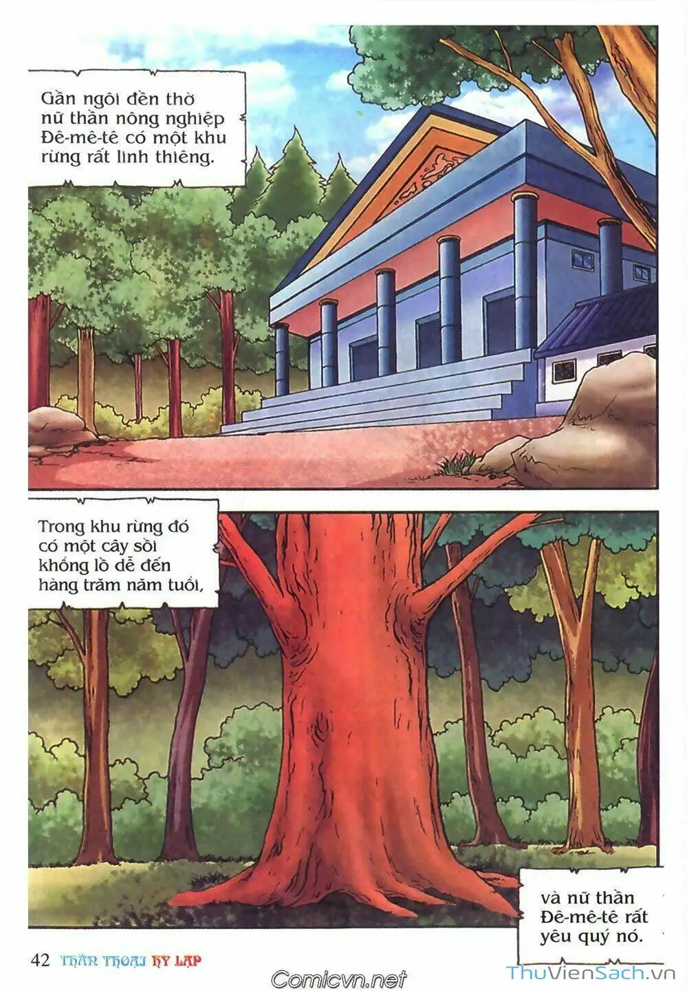 Truyện Tranh Thần Thoại Hy Lạp - Nguồn Gốc Các Vị Thần trang 3