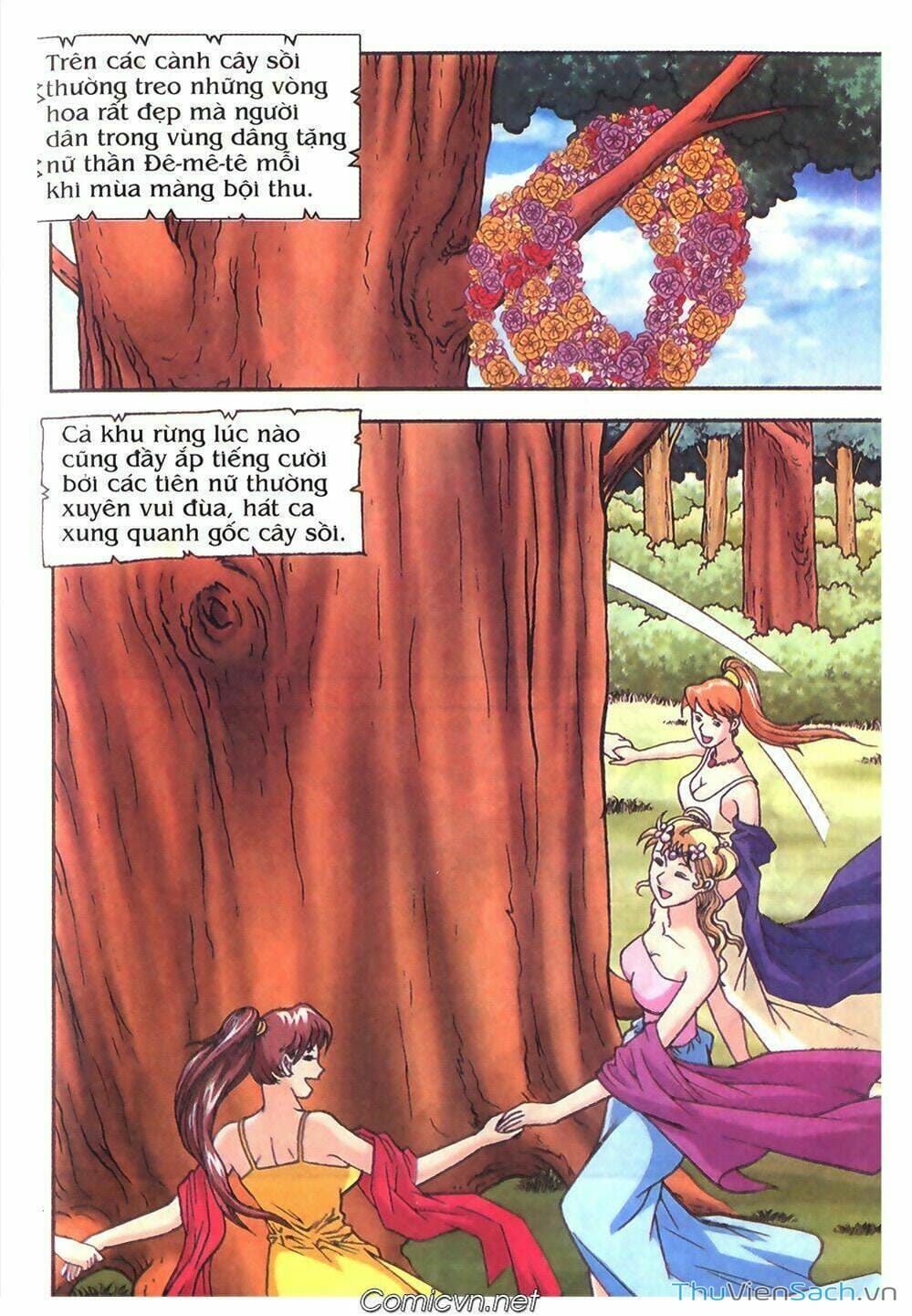 Truyện Tranh Thần Thoại Hy Lạp - Nguồn Gốc Các Vị Thần trang 3