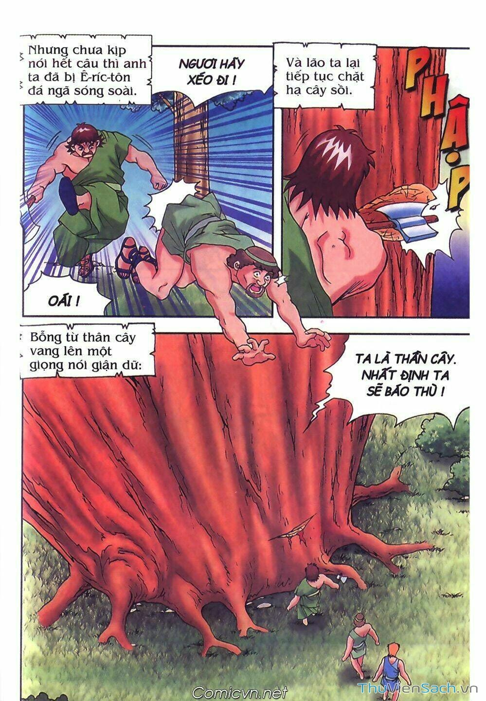 Truyện Tranh Thần Thoại Hy Lạp - Nguồn Gốc Các Vị Thần trang 3