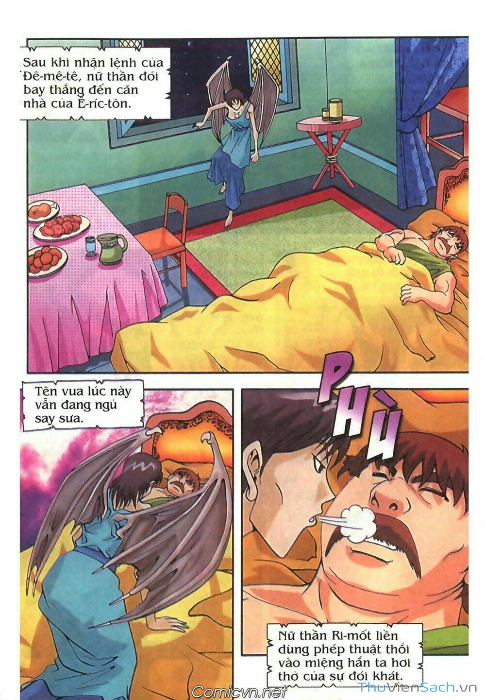 Truyện Tranh Thần Thoại Hy Lạp - Nguồn Gốc Các Vị Thần trang 3