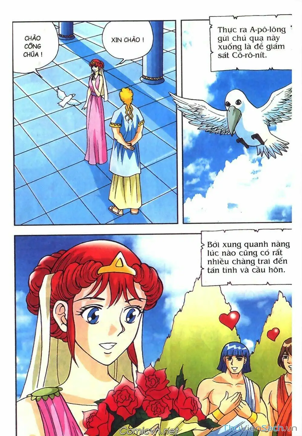 Truyện Tranh Thần Thoại Hy Lạp - Nguồn Gốc Các Vị Thần trang 3