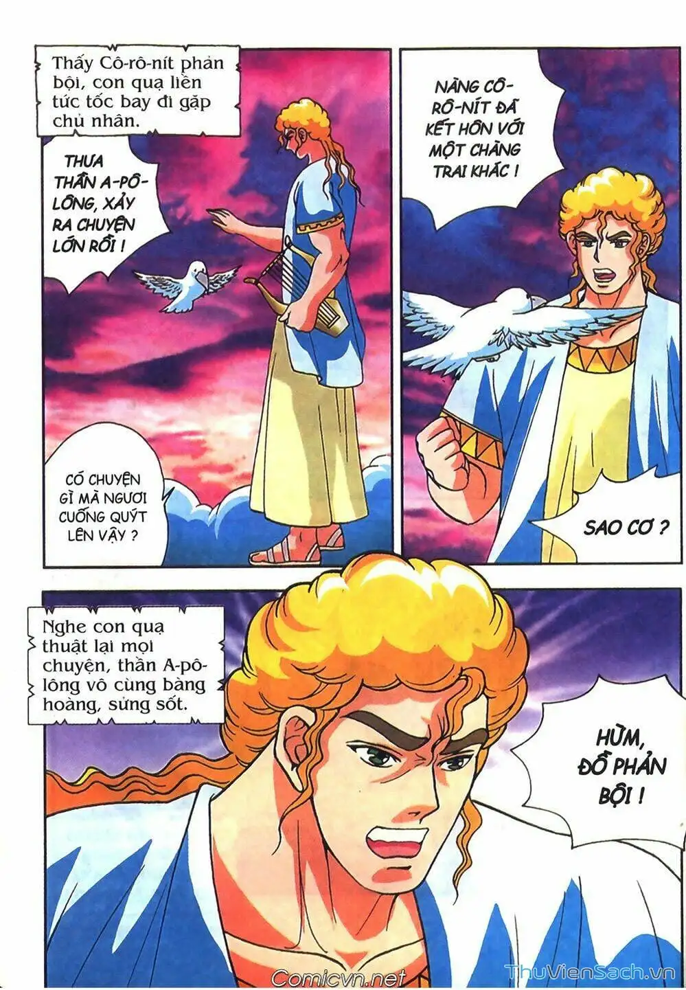Truyện Tranh Thần Thoại Hy Lạp - Nguồn Gốc Các Vị Thần trang 3